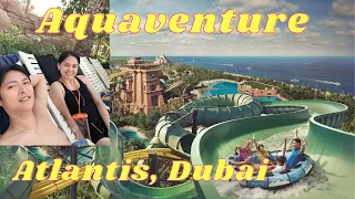 Aquaventure Water Theme park in Atlantis, Palm Jumeirah Dubai