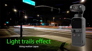 Pocket 2 light trails effect