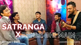 SATRANGA x PEHLE BHI MAIN (Befikrey Official - Video) | Animal | Mashup | Ranbir Kapoor x Rashmika