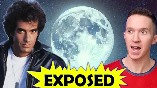 How David Copperfield will make the Moon Disappear! (Magician REACTS)