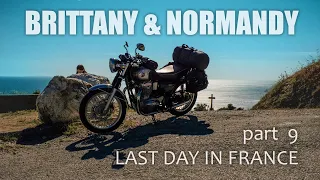 Motorcycle trip to France. Part 9 -  Omaha Beach and Cherbourg Peninsula