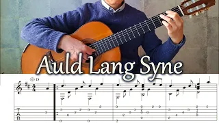 Auld Lang Syne (Days Gone By) - Fingerstyle Guitar | TAB