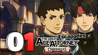 The Great Ace Attorney Chronicles Escapades HD Part 1 Randst Magazine Story of  Ryunosuke (PS4)