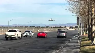 Iron Maiden - Ed Force One - landing in Las Vegas, NV February 27, 2016