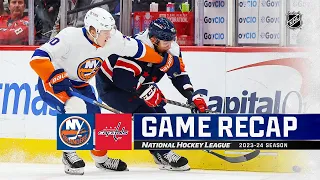 Islanders @ Capitals 11/2 | NHL Highlights 2023