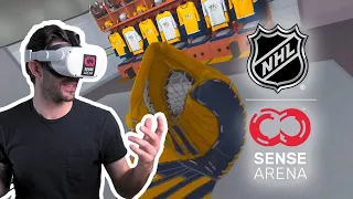 NHL Sense Arena First Impressions | VR Hockey Training