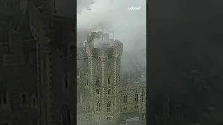 What caused the fire at Windsor Castle? | #shorts #yahooaustralia