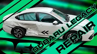 Subaru Legacy 2022. Body rebuilding. Ремонт кузова.