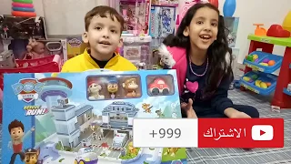 ألعاب باو باترول -  الأبطال تشيس, رايدر و رجل الإطفاء مارشال Paw Patrol Toys