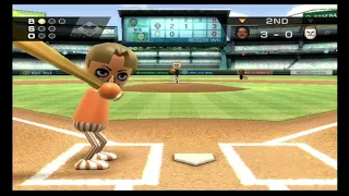 Wii Sports Baseball George vs Tyrone