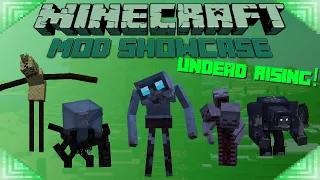 FISH'S UNDEAD RISING (Minecraft Mod Showcase) CREEPY MOBS