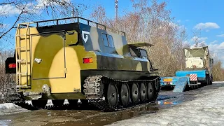 ГАЗ-73м, ГТМУ / Пять катков + ленивец / ГИРТЕК