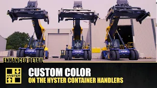 Hyster ReachStackers and Container Handlers at Pacific National
