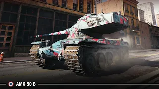 AMX 50 B | 12К Соло – Хайвей
