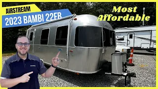 MOST Affordable 22’ Airstream Trailer! - 2023 Bambi 22FB