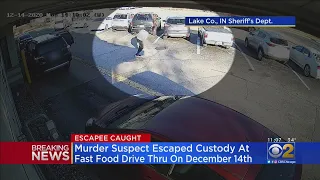 Murder Suspect Arrested In East Chicago After Escaping Custody Outside McDonald's In Gary, Indiana