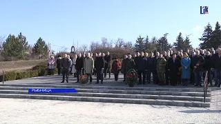 В Рыбнице почтили память погибших защитников Приднестровья