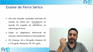 Exame de ferro sérico: para que serve? | Ferritina | Transferrina | Anemia | Dr. Victor Proença