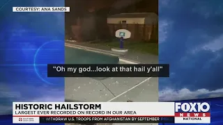 Historic Hail Storm in Baldwin County
