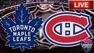 Toronto Maple Leafs vs Montreal Canadiens LIVE Stream Game Audio  | NHL LIVE Stream Gamecast & Chat