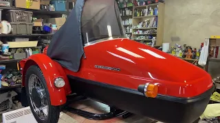 Коляска для мотоцикла JAWA Velorex 562 г. Москва