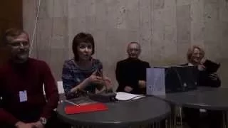 Платоновские исследования 2014: Ирина Протопопова открывает презентацию