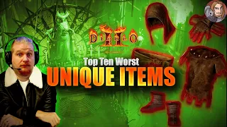 D2R - Top 10 Worst Unique Items (With Loathing)