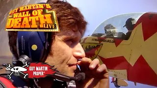 Guy nearly vomits after flying at 8G | Guy Martin Proper