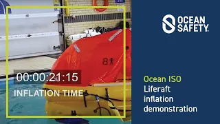 Ocean ISO Liferaft Inflation Demonstration
