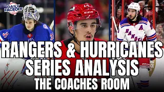 Rangers & Hurricanes NHL Playoffs Analysis : Jon Goyens Coaching Perspective | Daily Faceoff Live