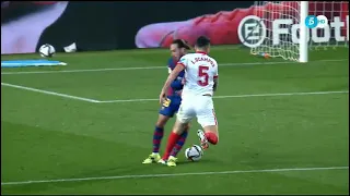 ter stegen saves penalty against Sevilla