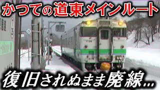 【なぜ？】かつての特急運行線区が廃線に...