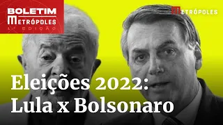 Lula tem 45% das intenções de voto; Bolsonaro, 36%, aponta BTG/FSB | Boletim Metrópoles 1º