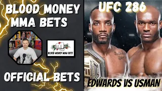 UFC 286 Edwards Vs Usman 3 Official Bets   Official Bet Record 202 141 for +75 70 Units #ufc286