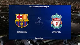 PES 2021 | Barcelona vs Liverpool | UEFA Champions League 2021 | Gameplay PC