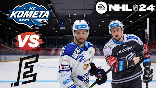 Vychytá FURCH postup KOMETY BRNO do čtvrtfinále?! [KOM-KVA] 🏒NHL24