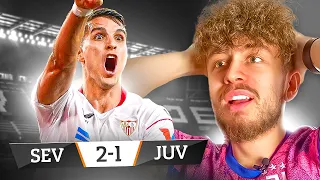 TO KONIEC... REAKCJA NA SEVILLA 2-1 JUVENTUS