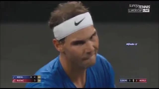 Laver Cup 2019 Nadal vs Raonic Highlights HD