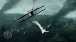 Battlefield 1 - Over the Top: Deliver Message To HQ via Messenger Pigeon Gameplay Sequence PS4