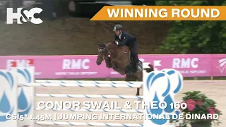 Incredible speed! Conor Swail & Theo 160 Win The CSI5* 1.45m At Jumping International de Dinard