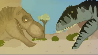 (DC2) Tyrannosaurus Rex V.S Giganotosaurus
