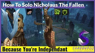 How To Solo Nicholaus The Fallen Without Crying | V Rising Solo How To