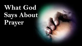 WHAT GOD SAYS ABOUT PRAYER | Pastor Jason Gant (Ret) | 05_08_2024