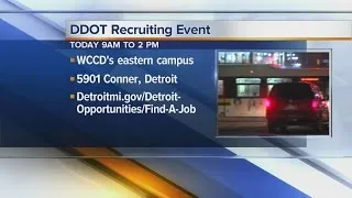 Workers Wanted: DDOT recruiting event