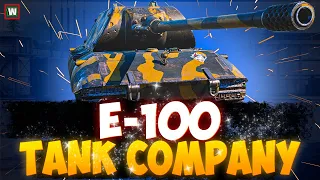 На что способен Е-100 с отрывными экранами в Tank Company