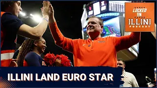 Illini Land Euro Superstar Kasparas Jakucionis! | Illini Podcast