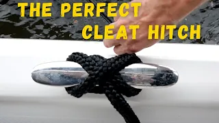 Cleat Hitch - The perfect knot to tie up your boat