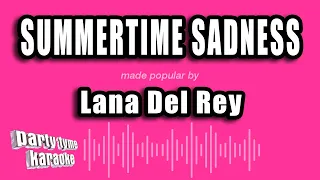 Lana Del Rey - Summertime Sadness (Karaoke Version)