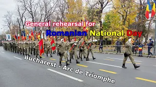 Repetitie parada militara Ziua Nationala a Romaniei 2022