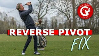 How to fix a reverse pivot in your Golf Swing - 2 Easy golf swing drills